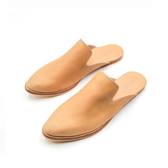 Leather Mules | Women's Size 9 | Cream | NWT - Picture 4 of 8